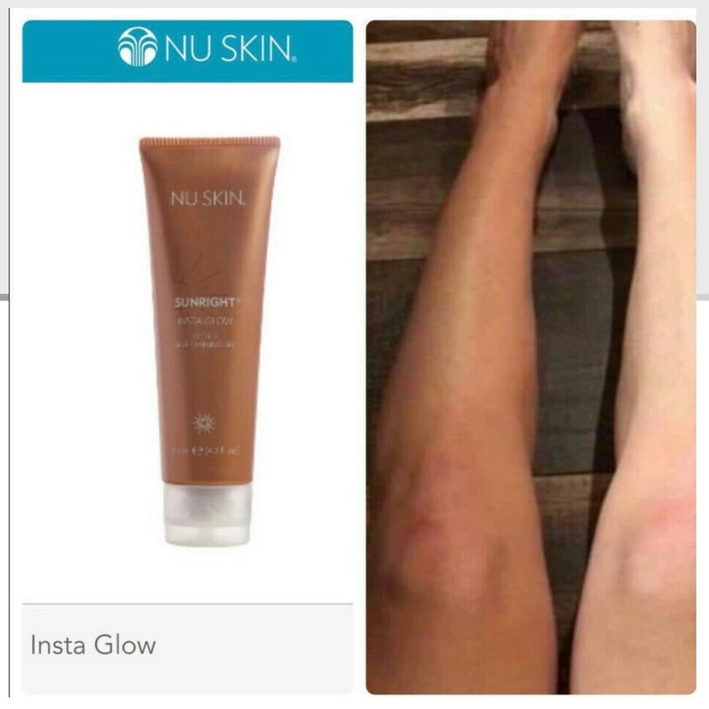 NU SKIN - SUN- RIGHT INSTA GLOW TANNING GEL
